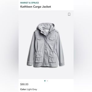 Stitch Fix Market & Spruce Kathleen Cargo Jacket